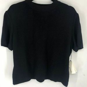 St John Basics Santana Knit Mock Turtleneck